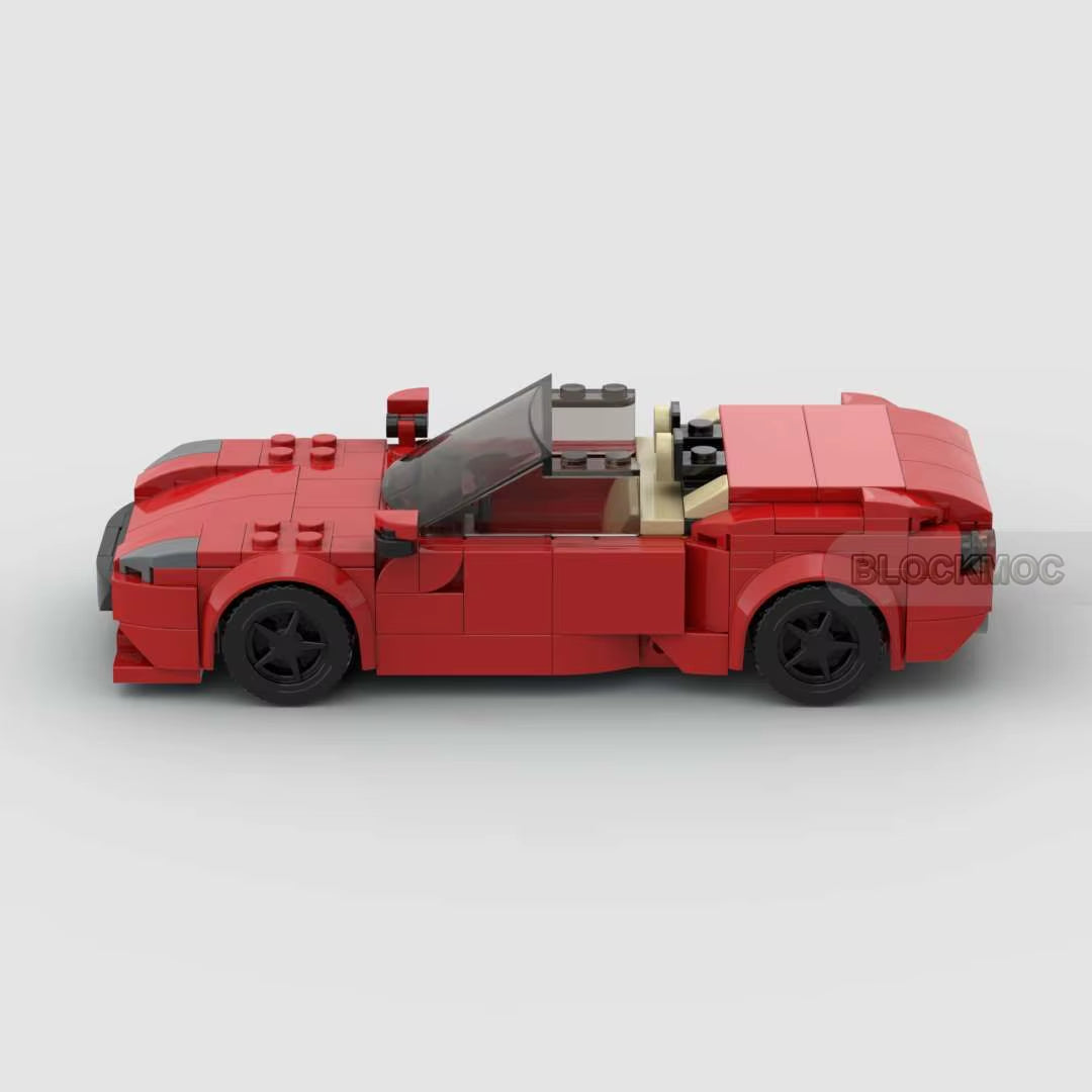 MOC California Speed Champions Sports Cars Building Blocks Bricks Set Kids Toys Gifts for Boys & Girls