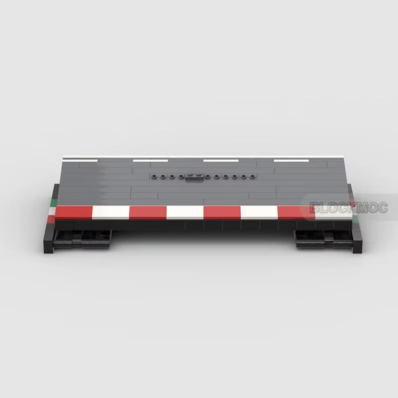 Parking Lot Technical Speed Champions Sports Car Stand Speed 8 Car Display Stand Parking Space Set Building Blocks Toys