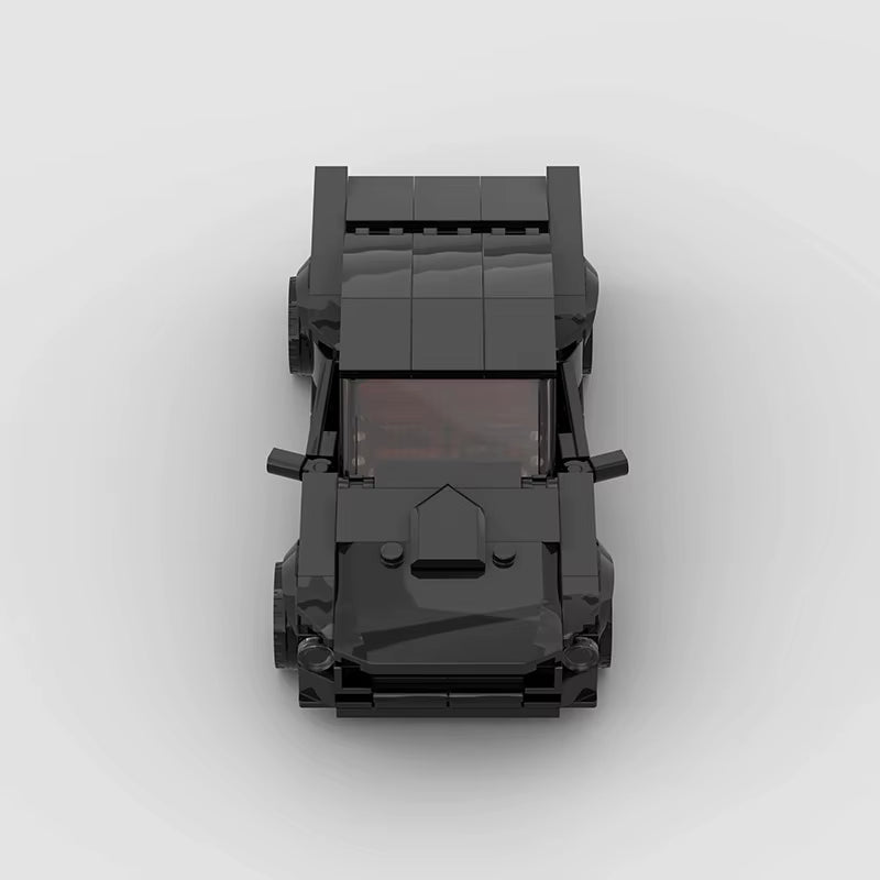 MOC Bricks Mustang Car Racing Model Speed Champions Super Race F1 Classical Vehicle Technical Building Block Toys City Gift