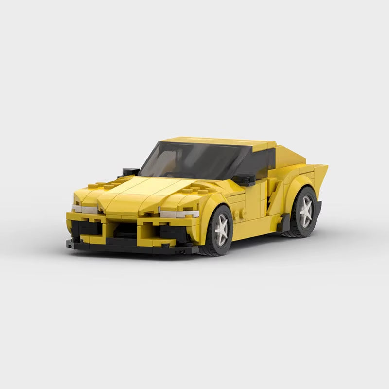 2024 New Products MOC Bricks Supra GR Racing Car Supercar Racer Champion Building Blocks Vehicle Creative Toys Children'S Gifts