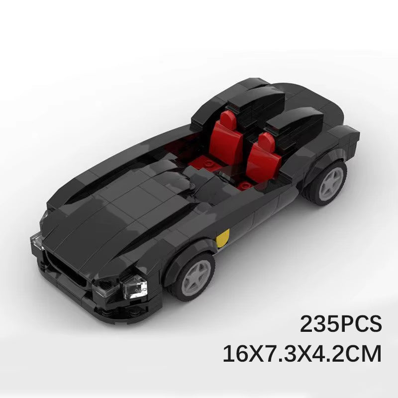 Hot Monza SP2 Car Speed Champions Super Race F1 Vehicle Model Building Block Racing Brick Ideas Birthday Gift City Technical