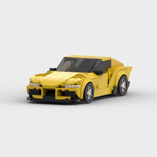 2024 New Products MOC Bricks Supra GR Racing Car Supercar Racer Champion Building Blocks Vehicle Creative Toys Children'S Gifts