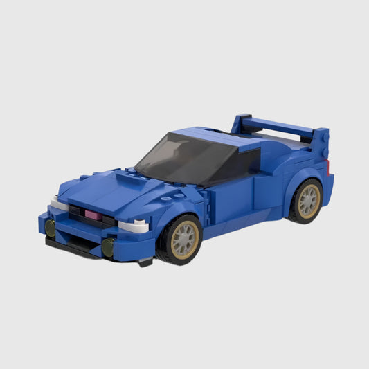 MOC 22B Sti Speed Champions Sports Cars Building Blocks Bricks Set Kids Toys Gifts for Boys & Girls